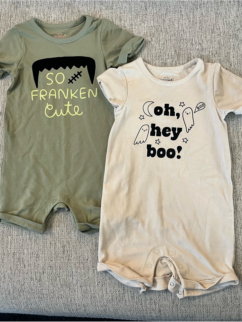 12 M Cat & Jack Halloween Romper